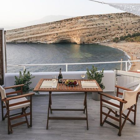 Nostos Cave Seaview Apartment Matala Eksteriør billede