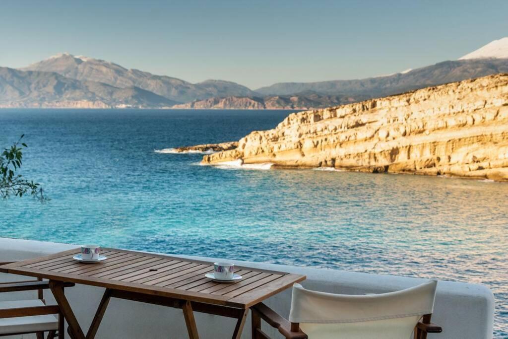 Nostos Cave Seaview Apartment Matala Eksteriør billede