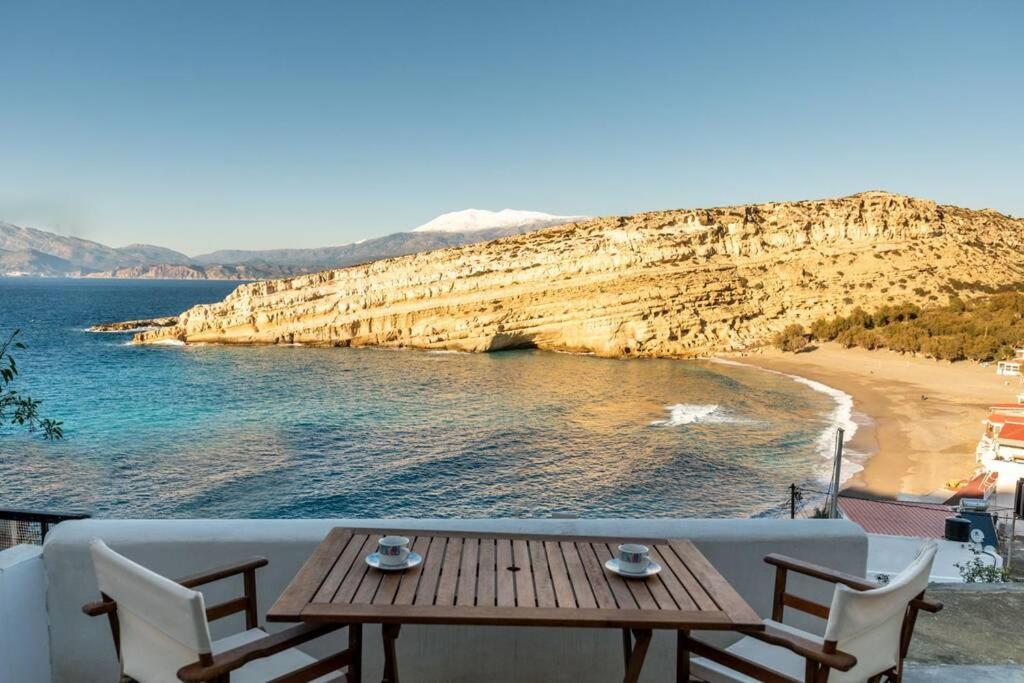 Nostos Cave Seaview Apartment Matala Eksteriør billede