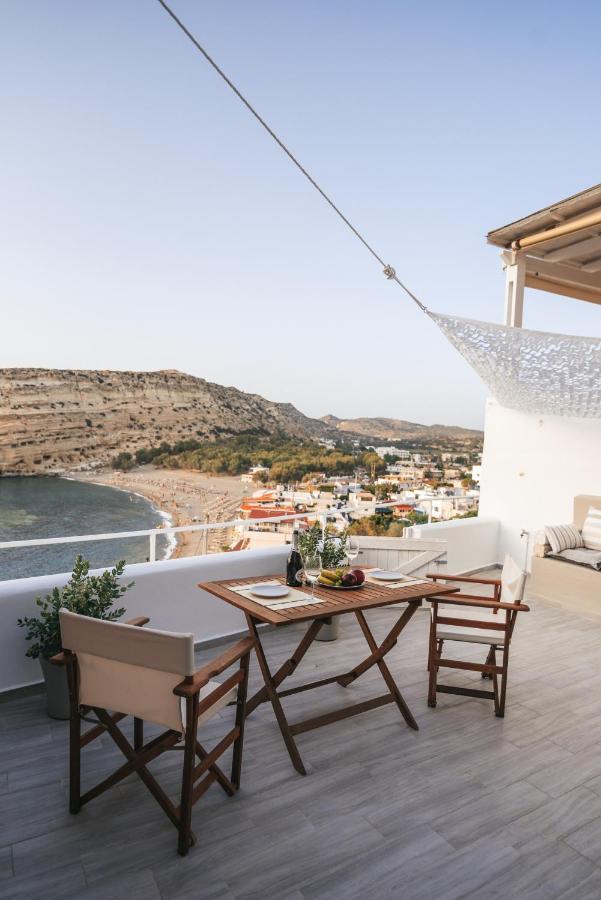 Nostos Cave Seaview Apartment Matala Eksteriør billede